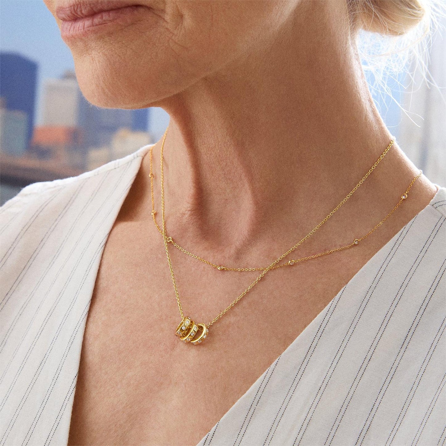 Personalized Birth Stone Necklace