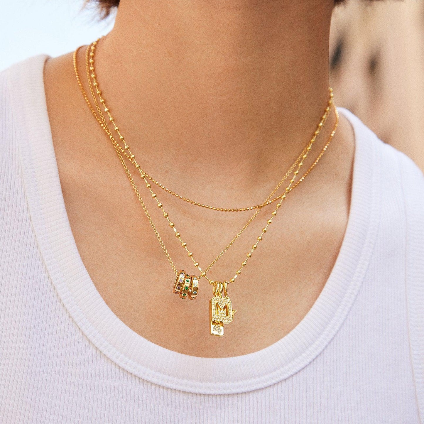 Personalized Birth Stone Necklace