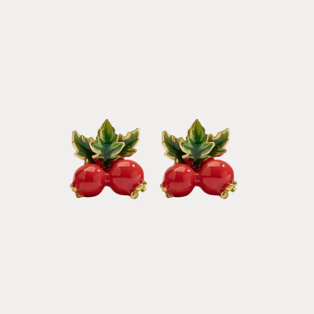 Cranberry Earrings