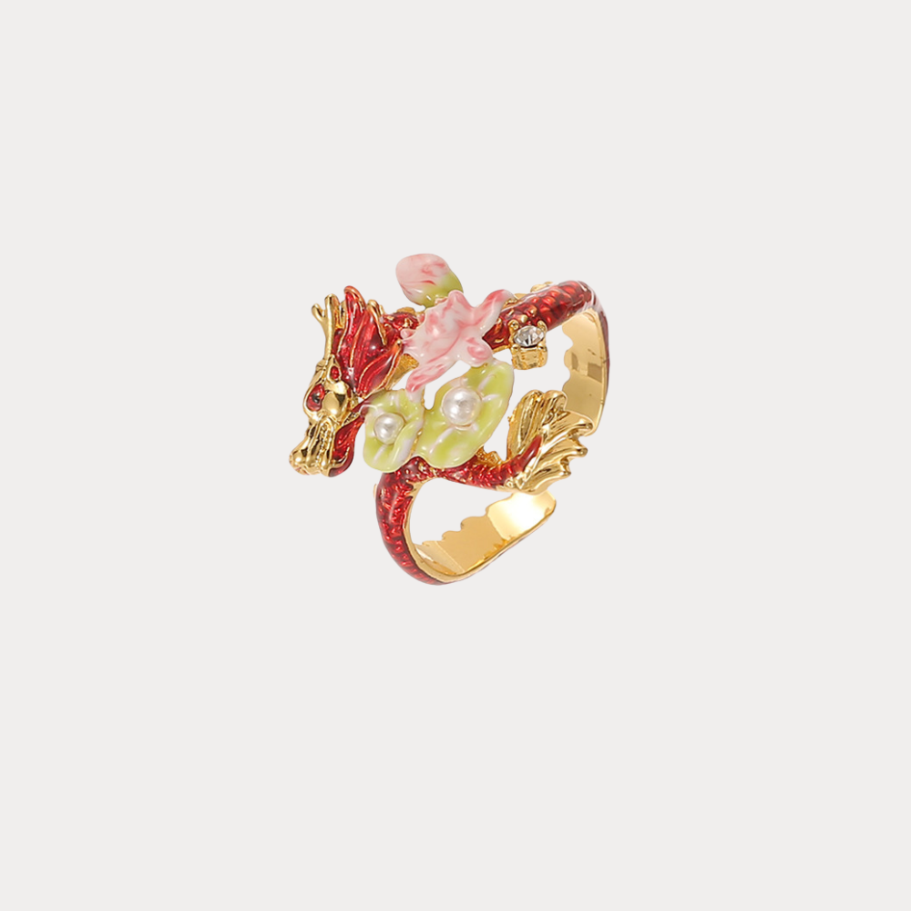 Dragon Lotus Ring