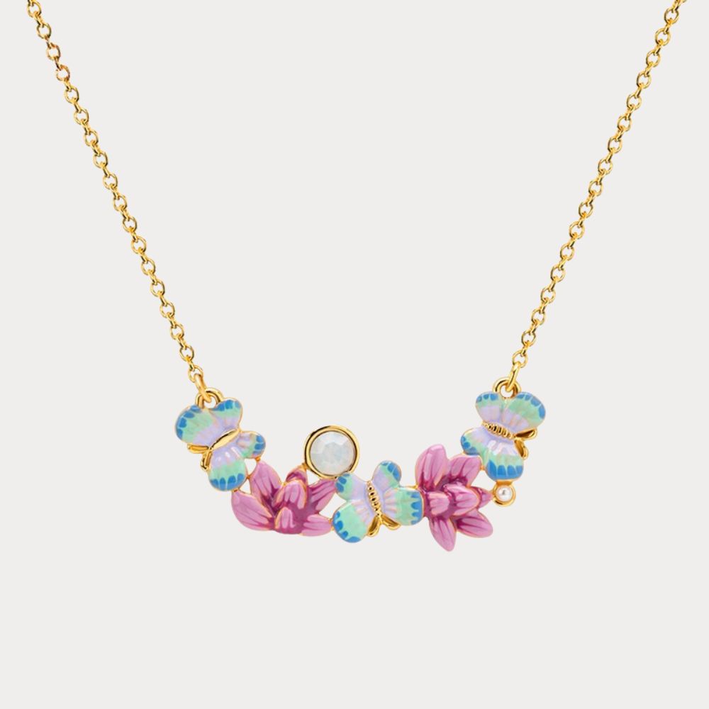 Butterfly Blossom Necklace
