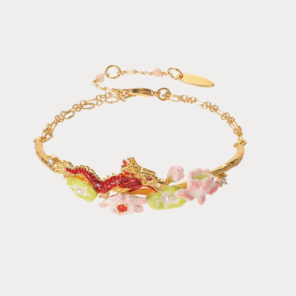 Dragon Lotus Bracelet