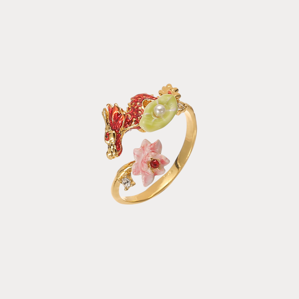Dragon Lotus Ring