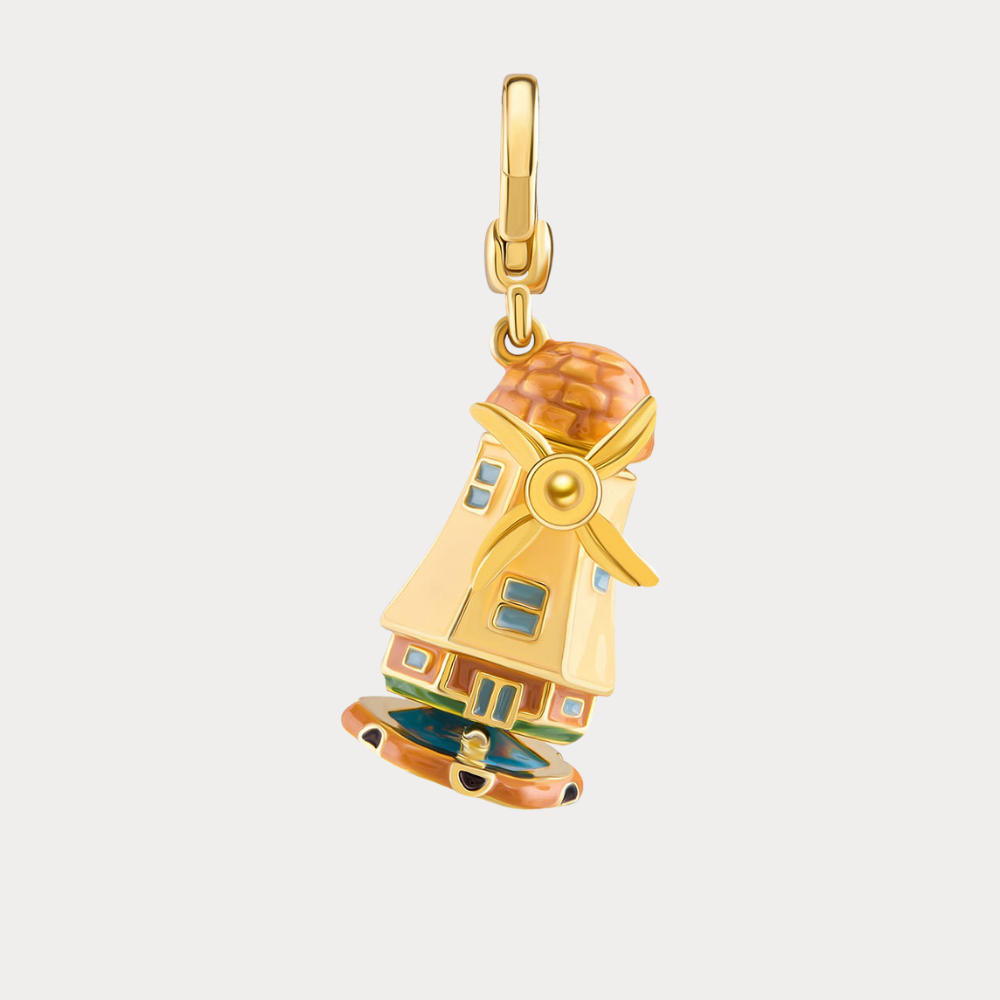 Windmill Charm Pendant
