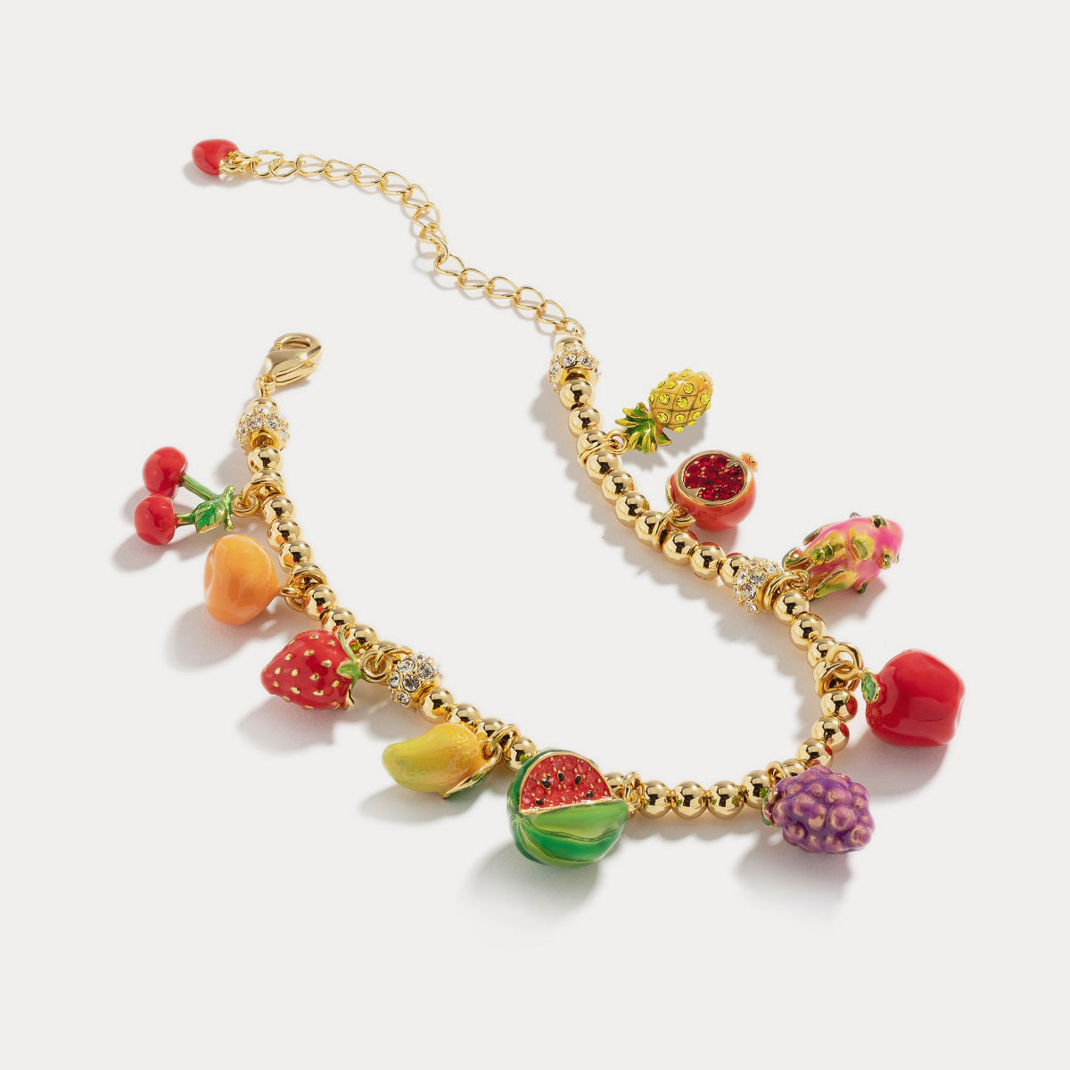 Personalized Fruit Bracelet