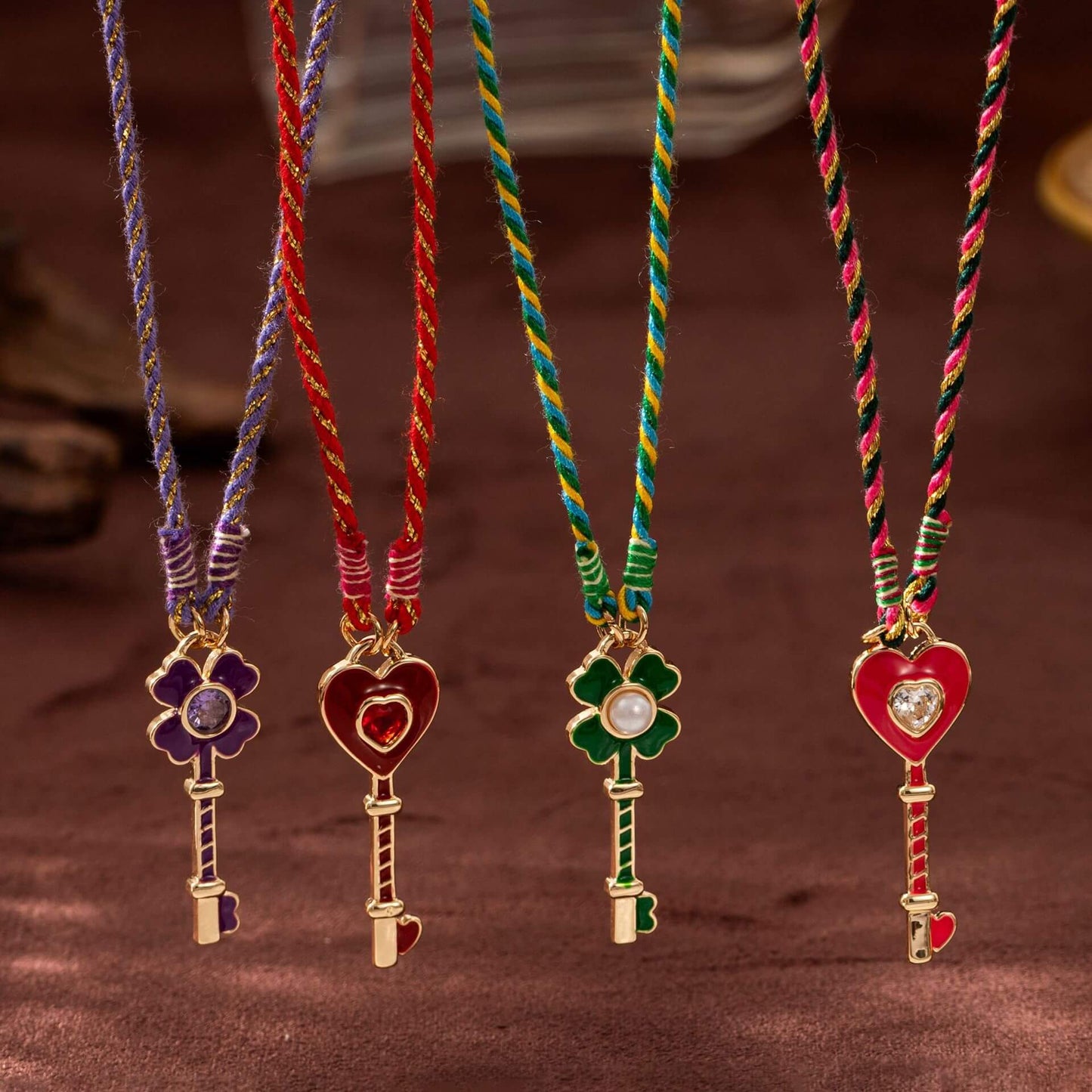 Heart Key Necklace