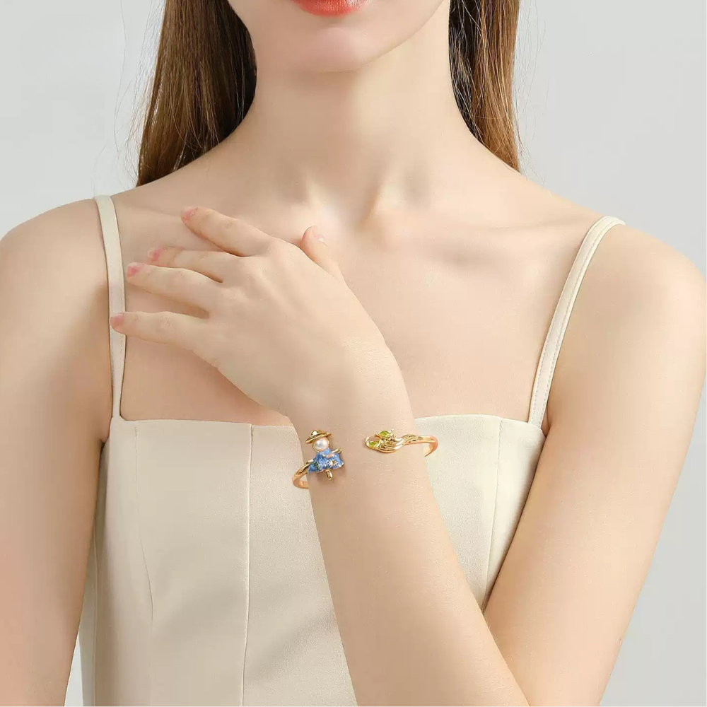 Scarecrow Cuff Bracelet