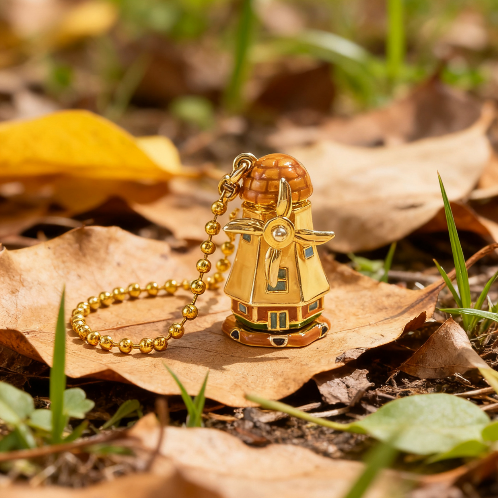 Windmill Charm Pendant