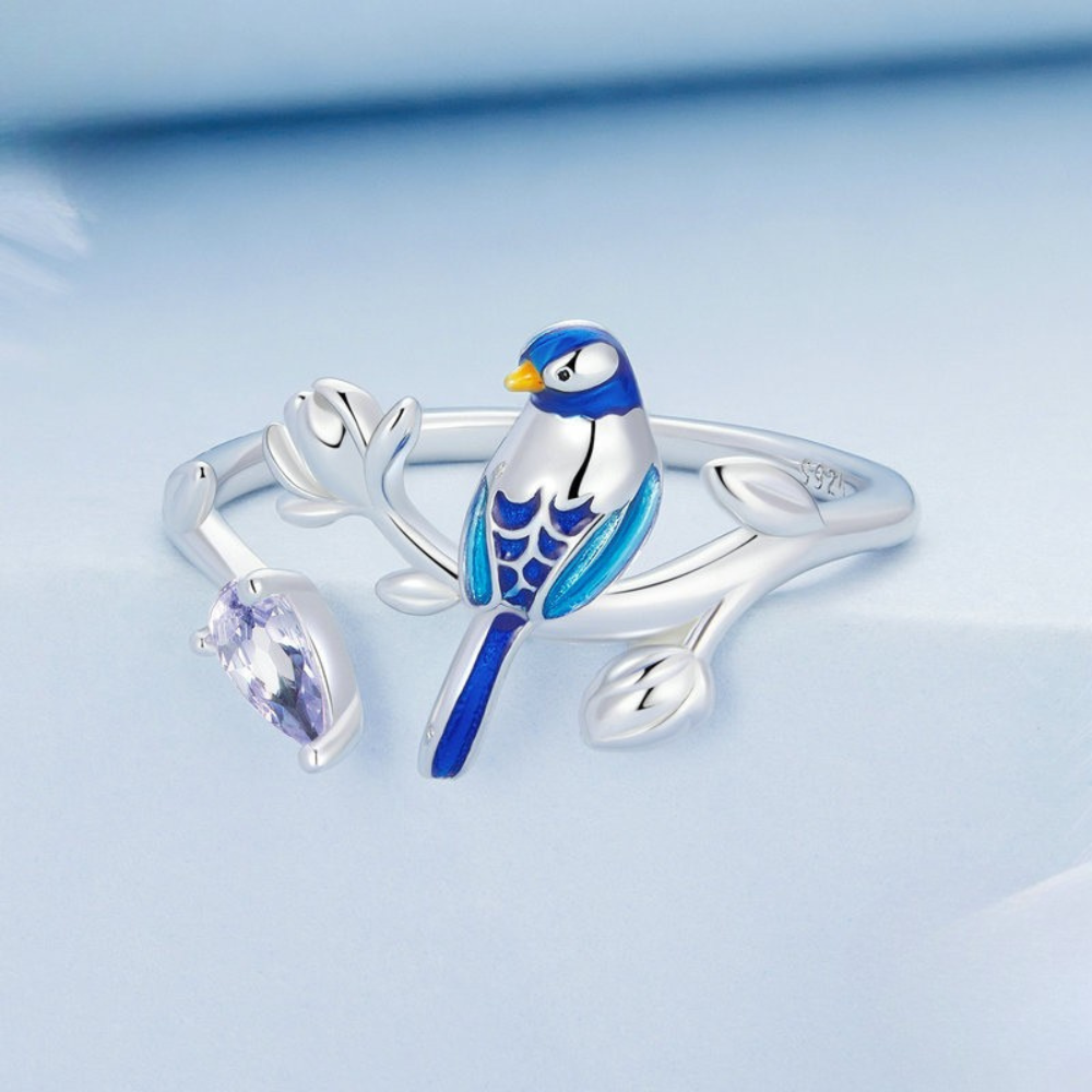 Blue Bird Ring