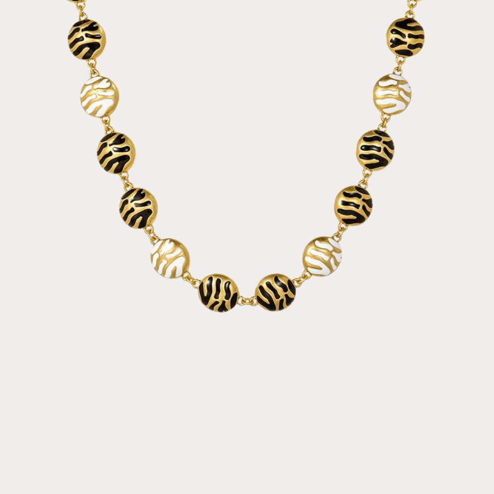 Vintage Stripe Necklace