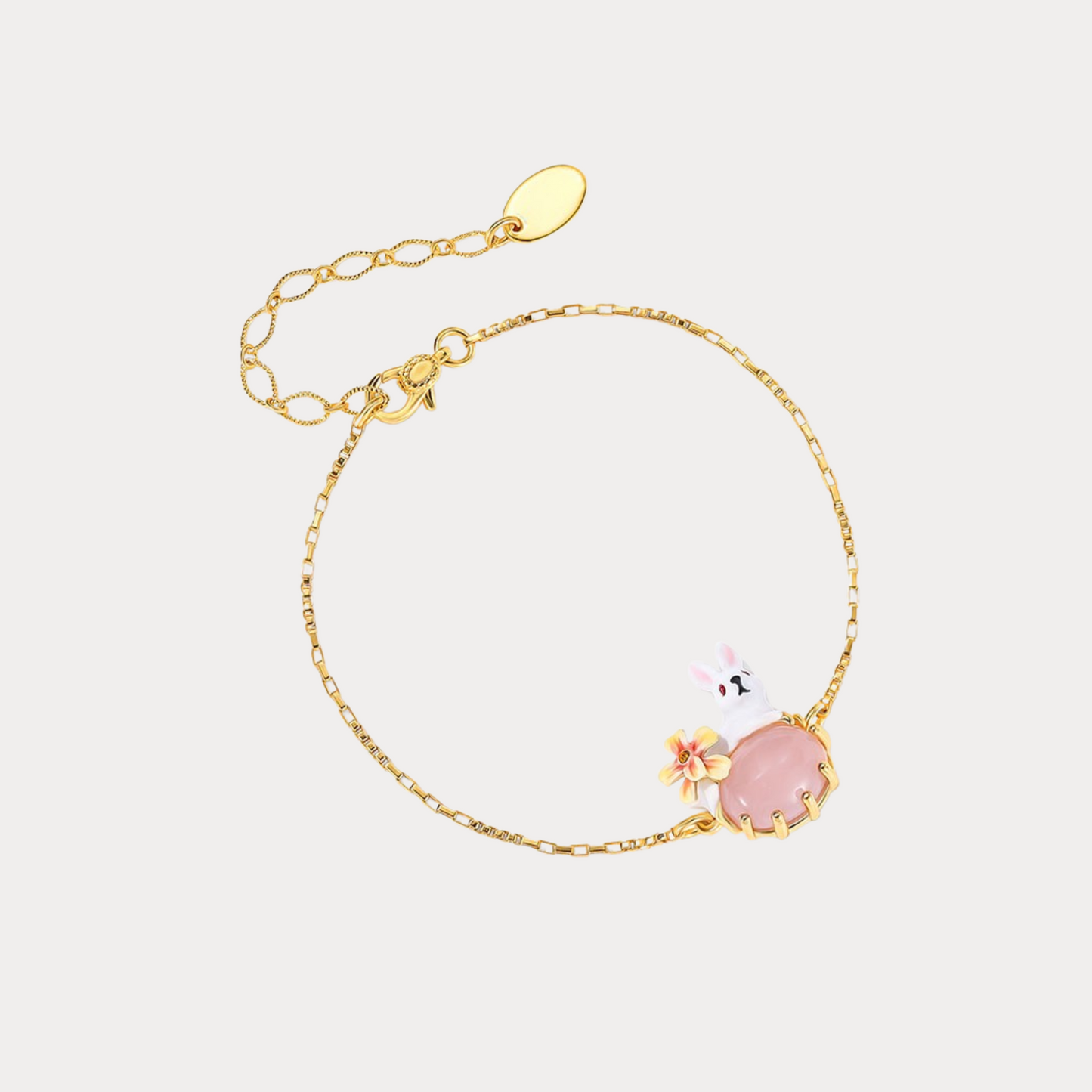 Blossom Bunny Charm Bracelet