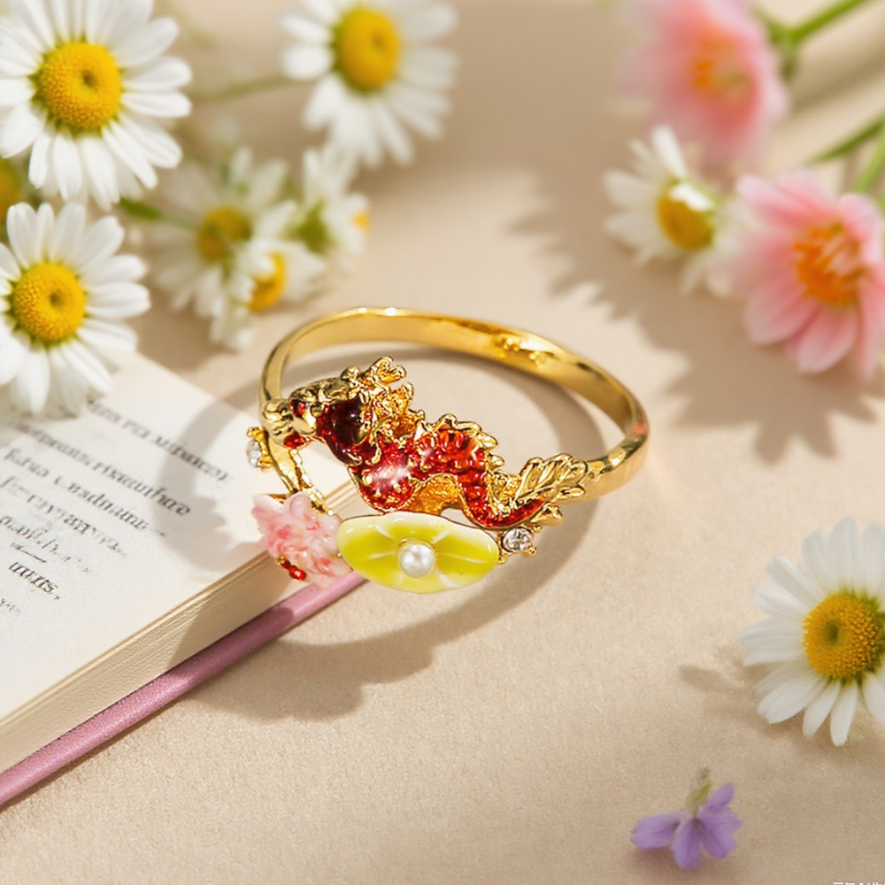 Dragon Lotus Ring