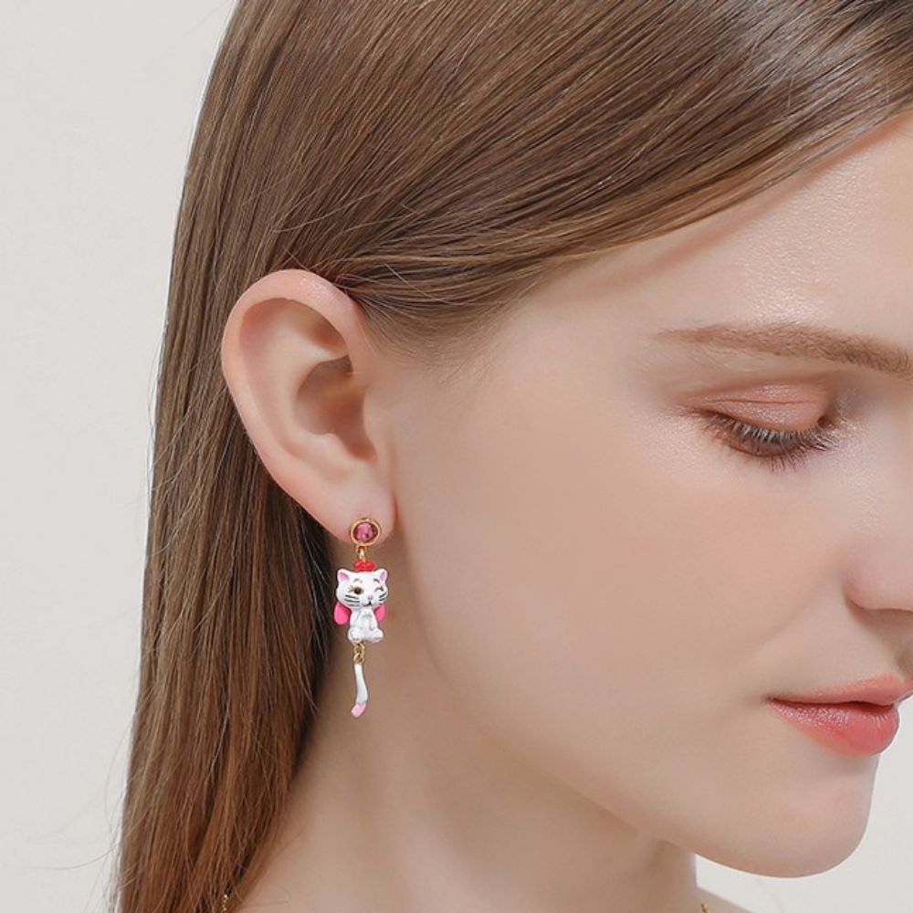 Lucky Cat Earrings