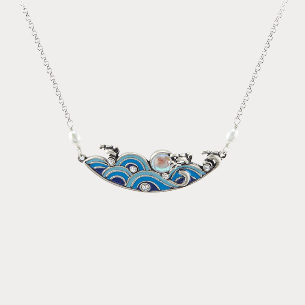 Moonlit Ocean Necklace