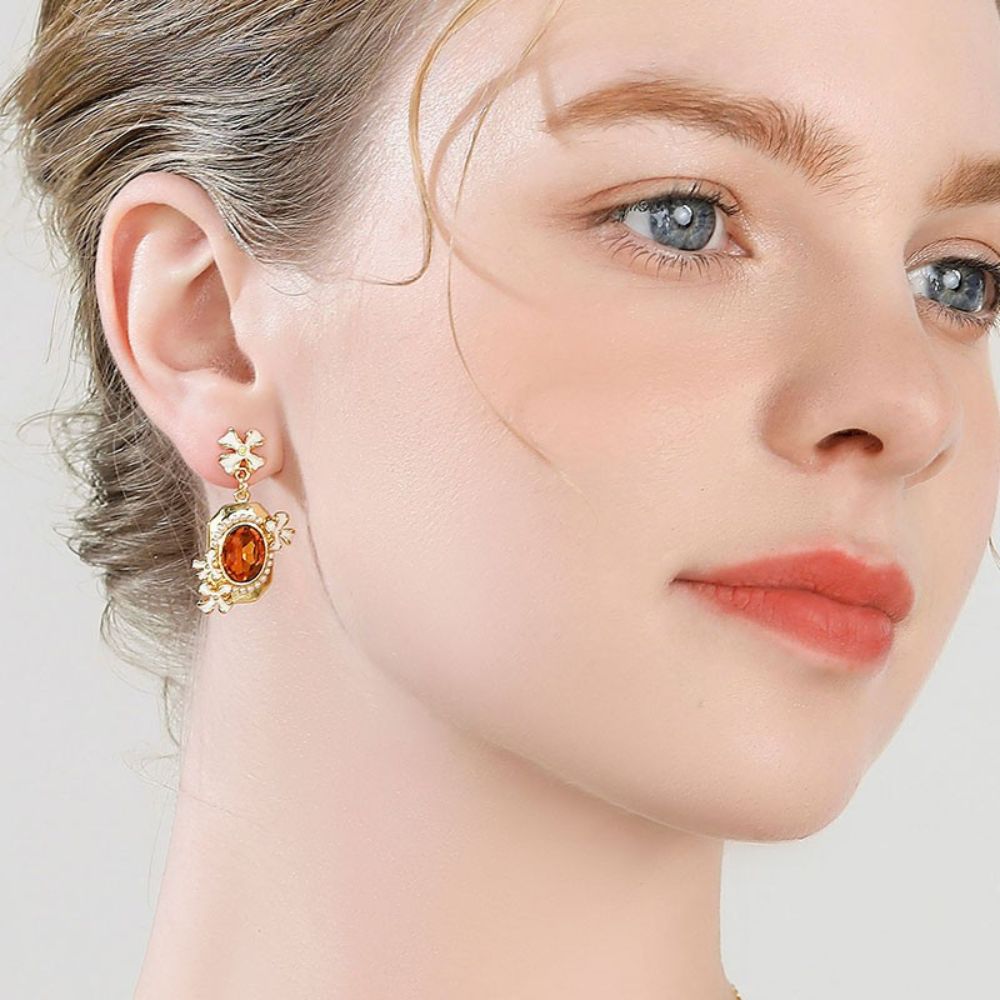 Osmanthus Fragrans Dangling Earrings
