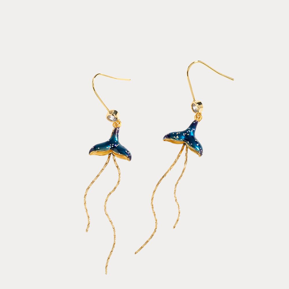 Mermaid Tail Earrings