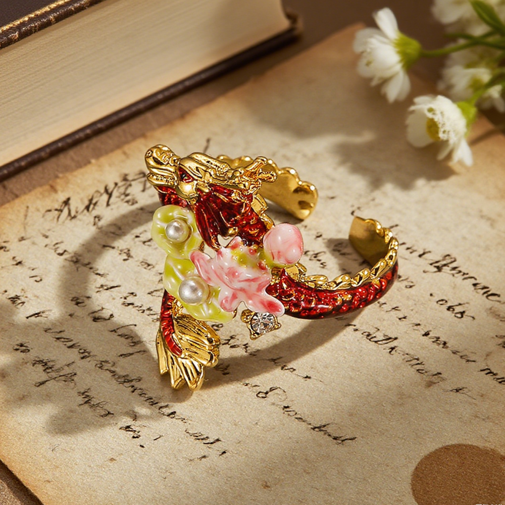 Dragon Lotus Ring