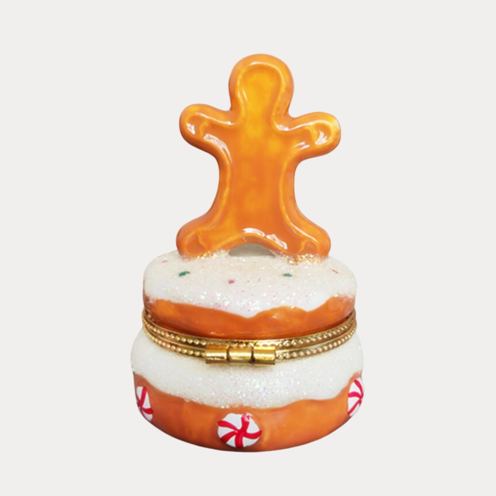 Gingerbread Man Trinket Box
