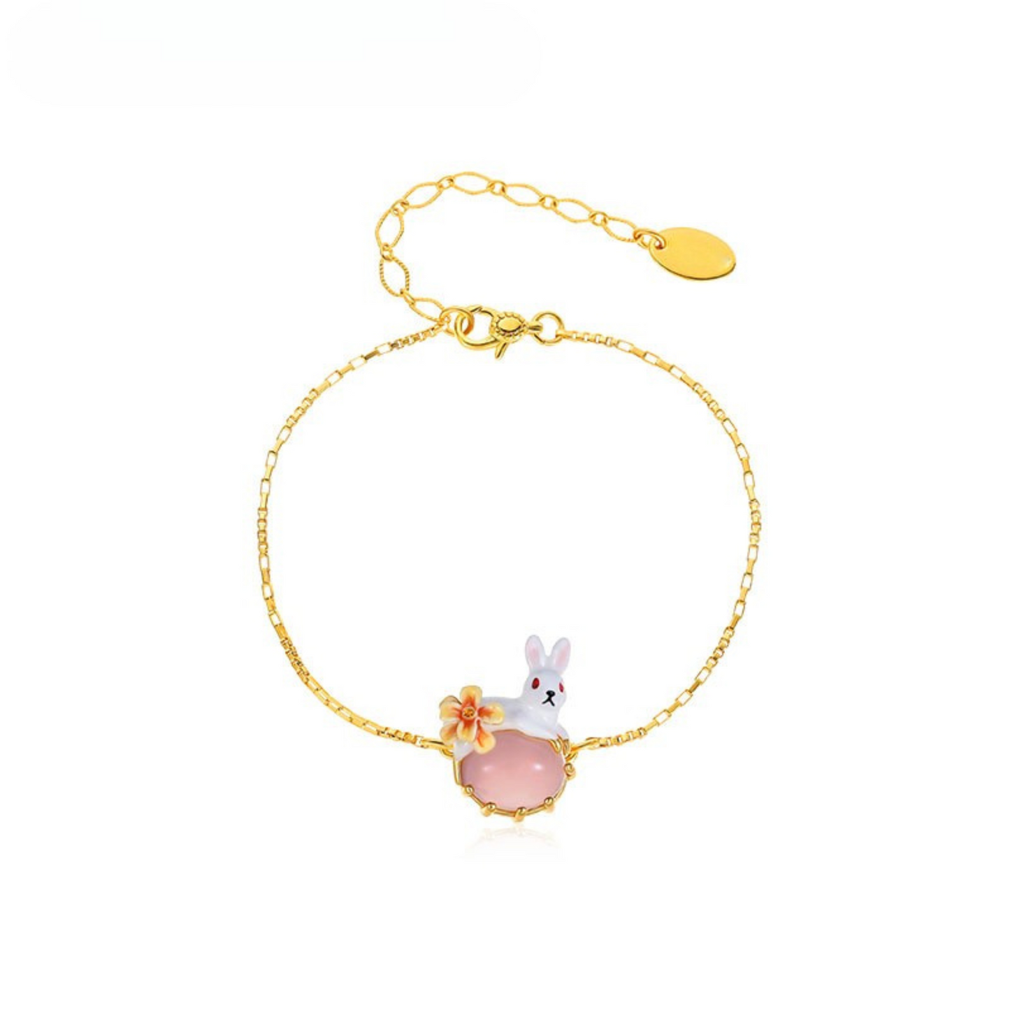 Blossom Bunny Charm Bracelet