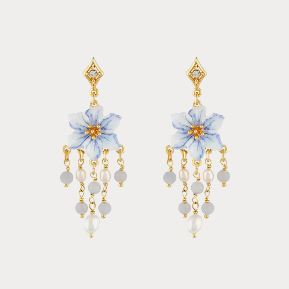 Tulip Tassel Earrings