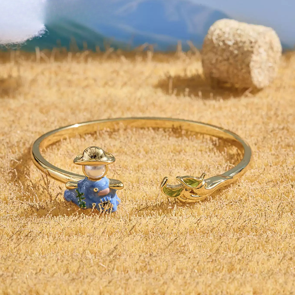 Scarecrow Cuff Bracelet