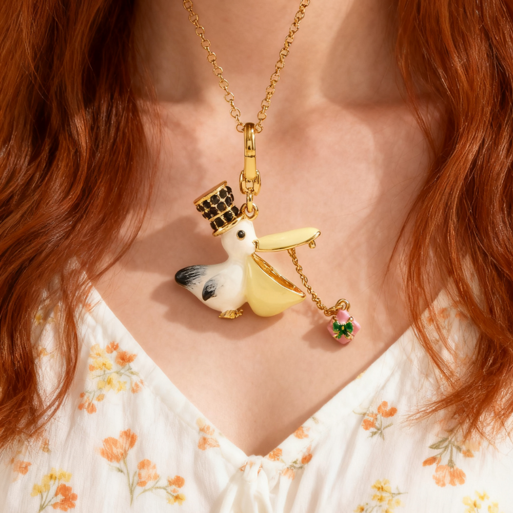 Pelican Charm Pendant