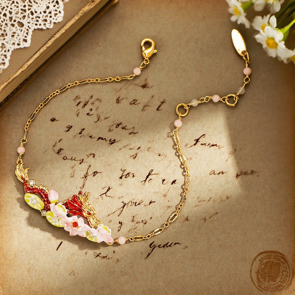 Dragon Lotus Bracelet