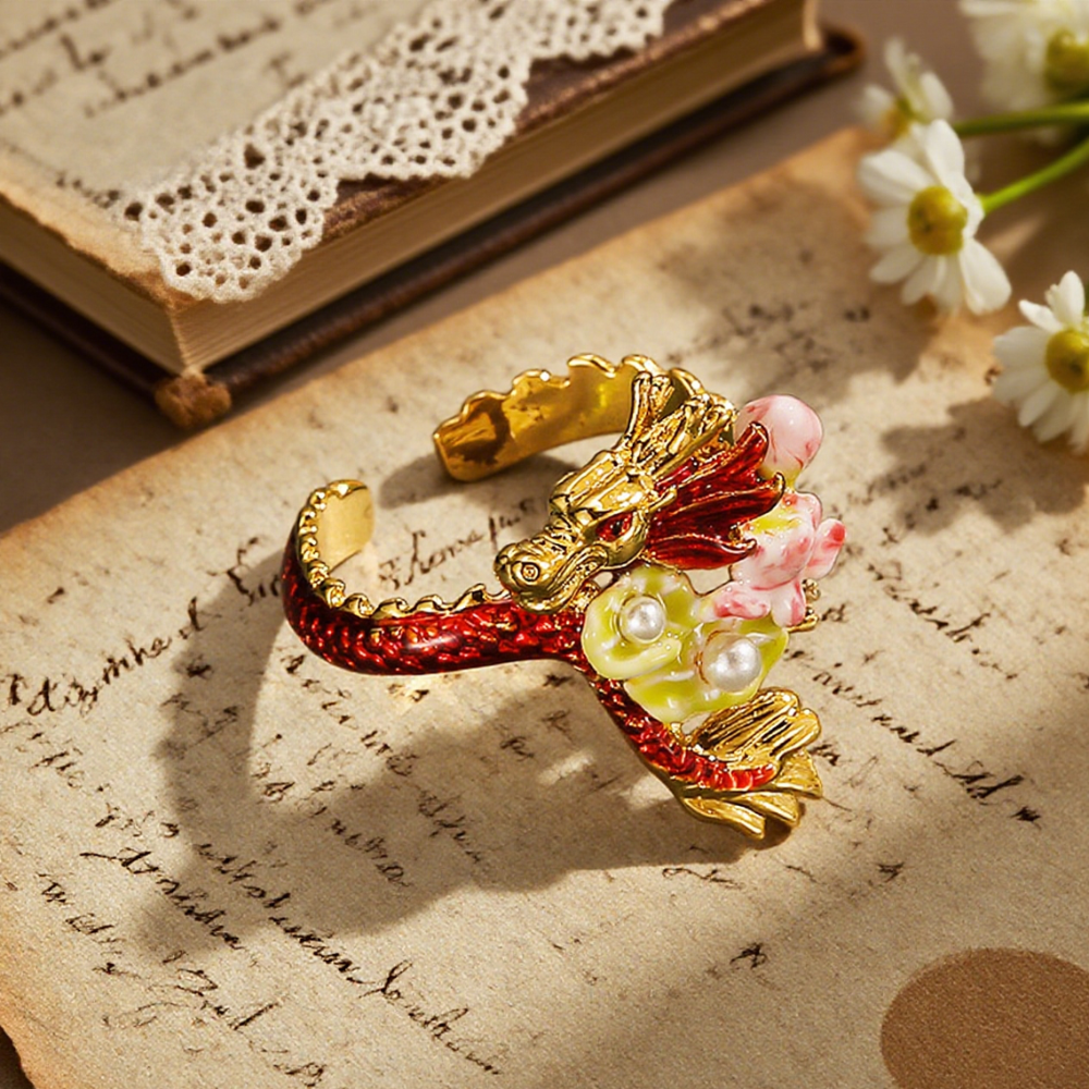 Dragon Lotus Ring