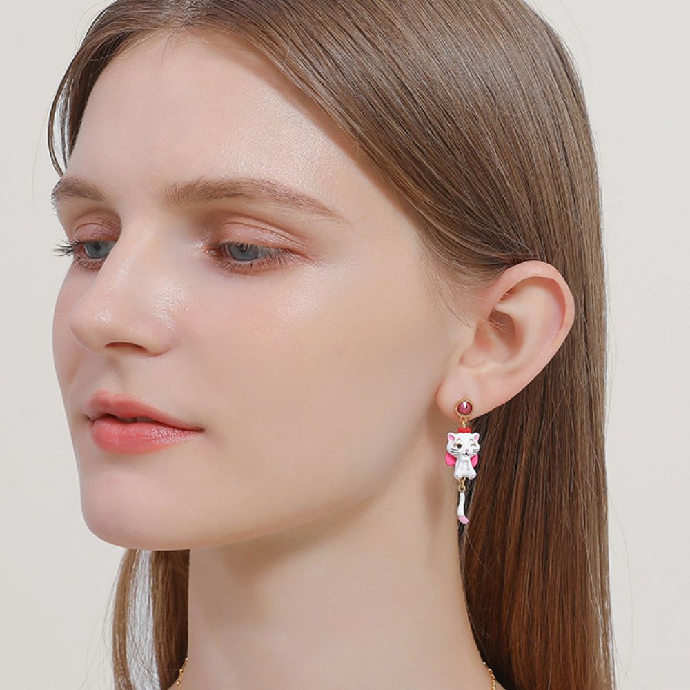 Lucky Cat Earrings