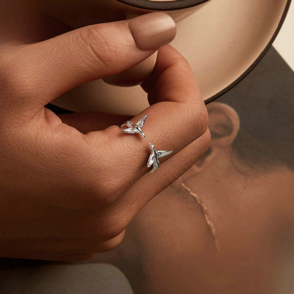 Double Birds Ring