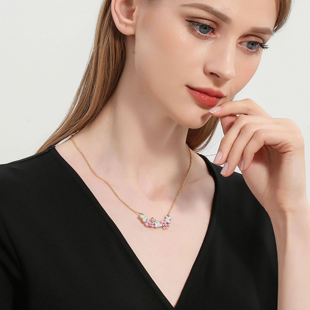 Butterfly Blossom Necklace