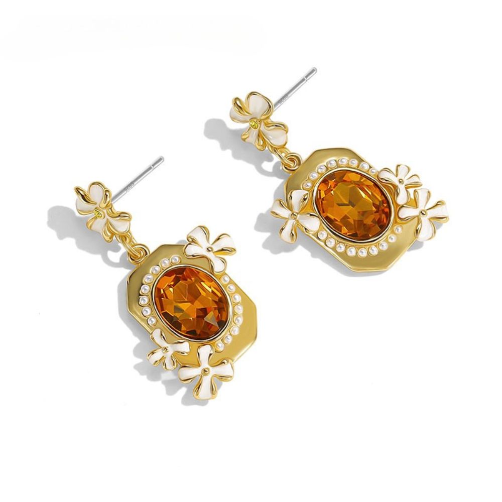 Osmanthus Fragrans Dangling Earrings