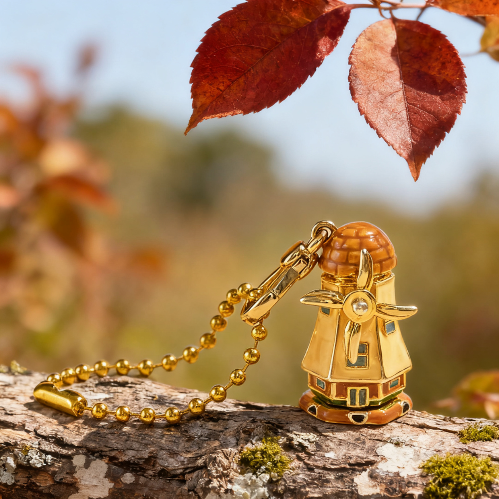 Windmill Charm Pendant