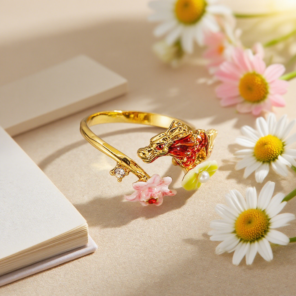 Dragon Lotus Ring