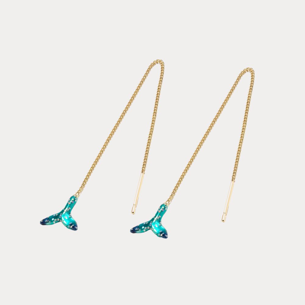 Mermaid Tail Earrings