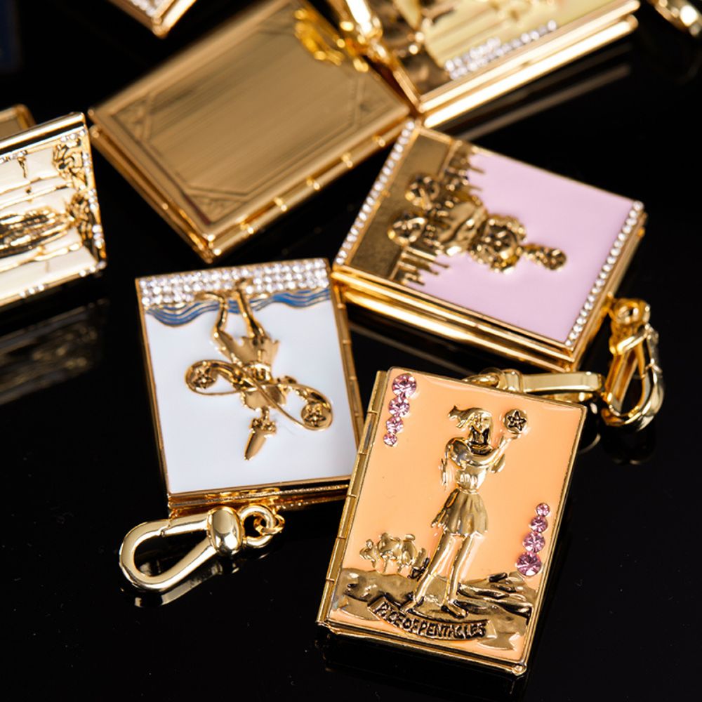 Tarot Locket Pendant Set D