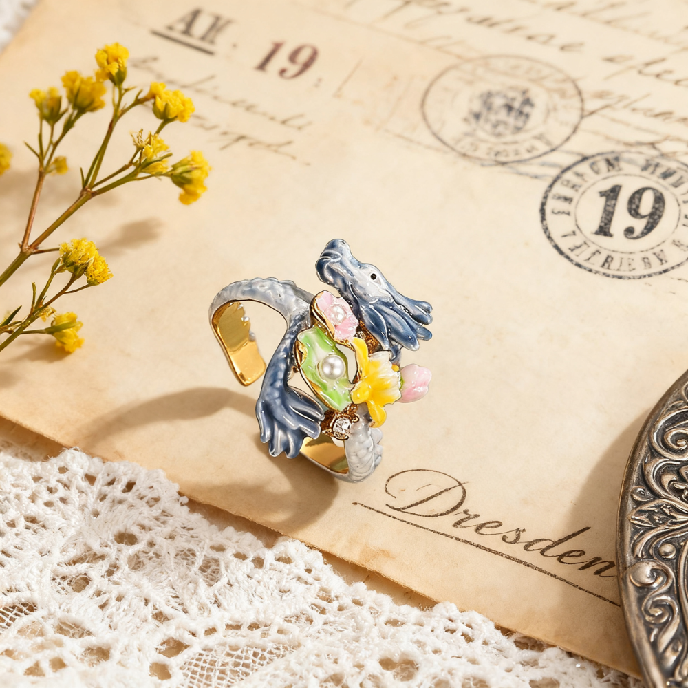 Dragon Lotus Ring