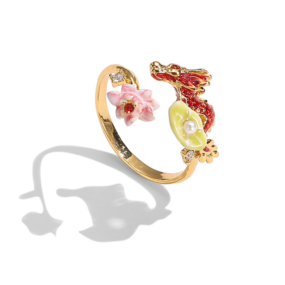 Dragon Lotus Ring