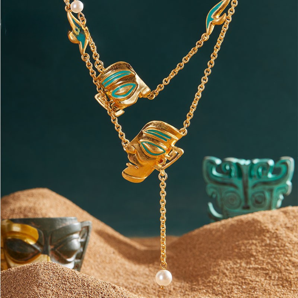 Bronze Echoes Necklace