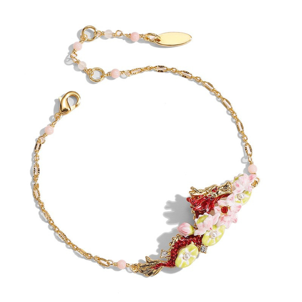 Dragon Lotus Bracelet
