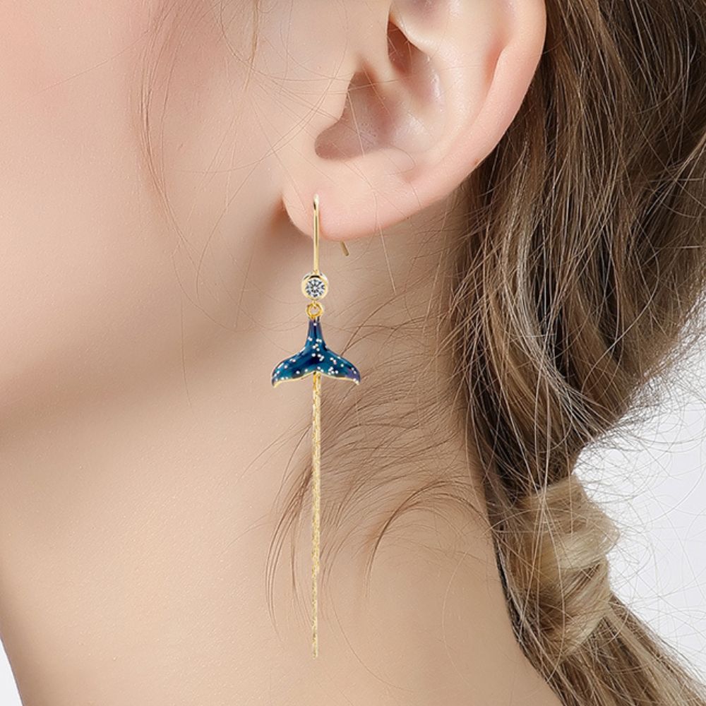 Mermaid Tail Earrings