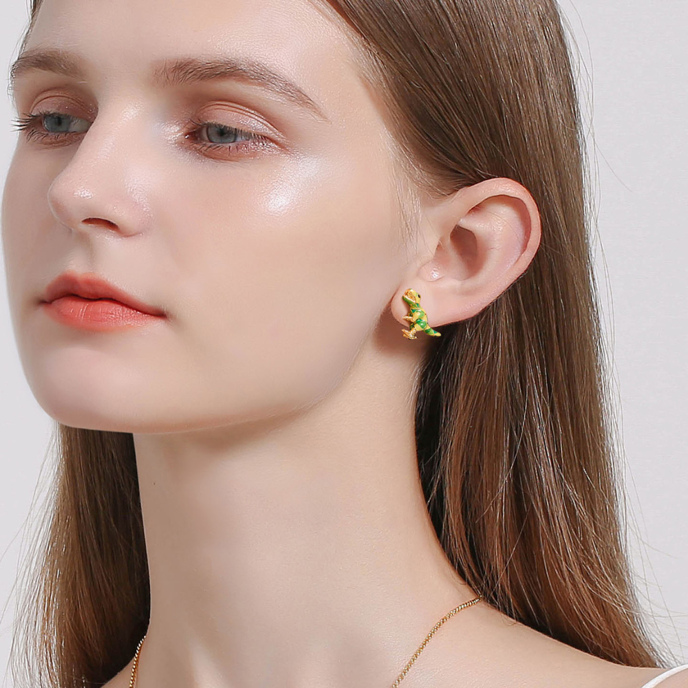Little Dinosaur Earrings