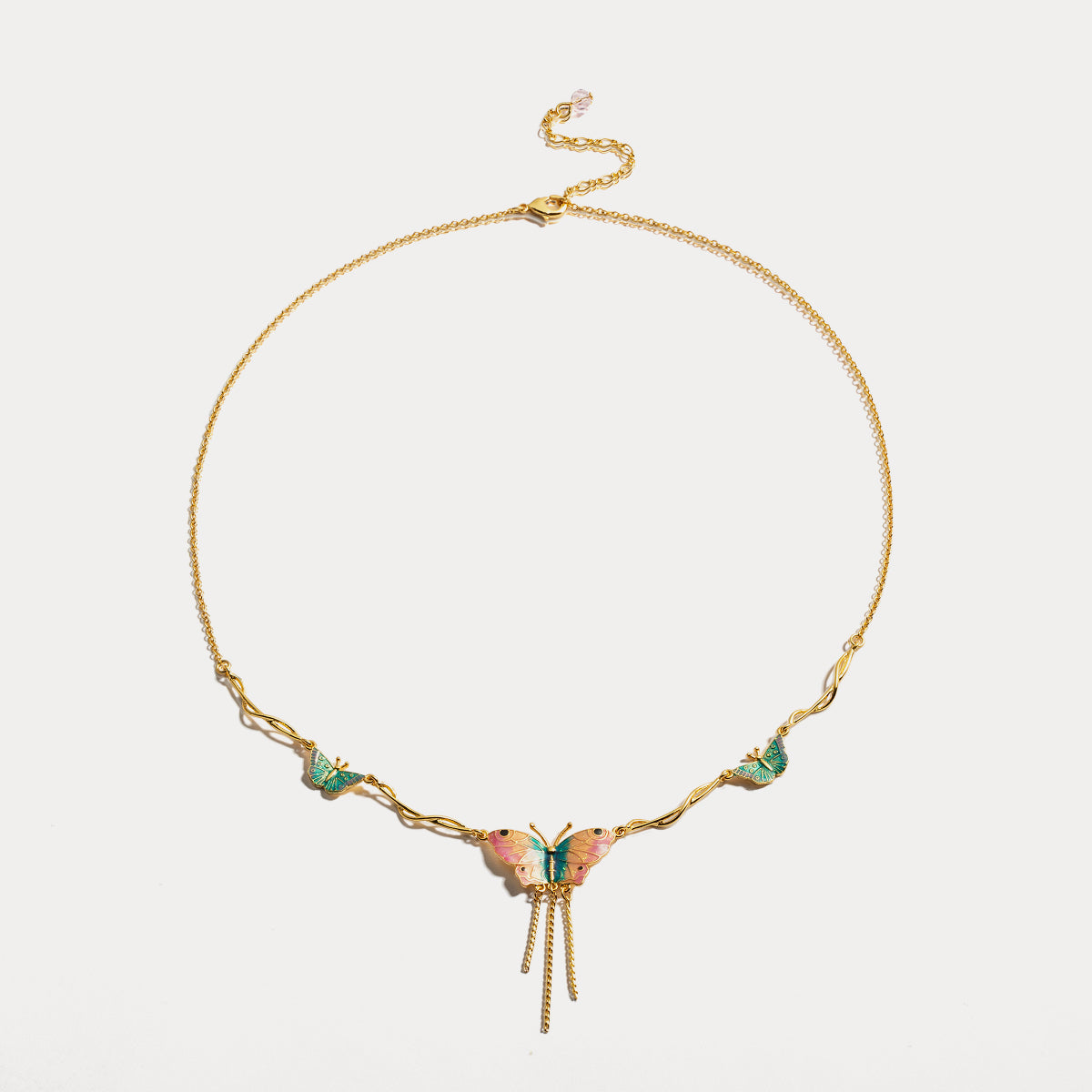 Fairy Butterfly Statement Necklace