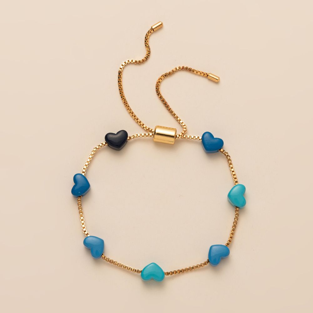 Heart Charm Bracelet