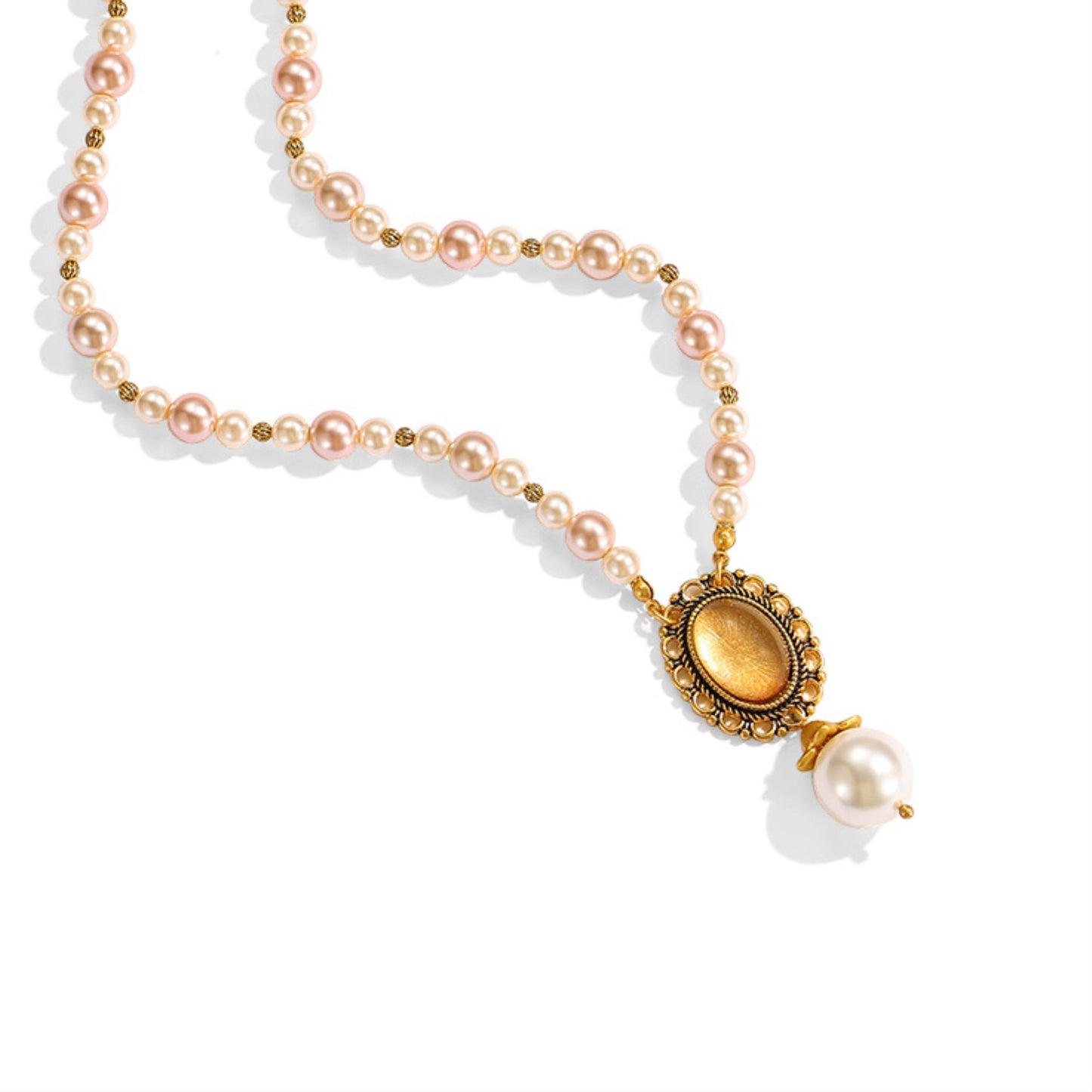 Vintage Lustrous Pearl Necklace