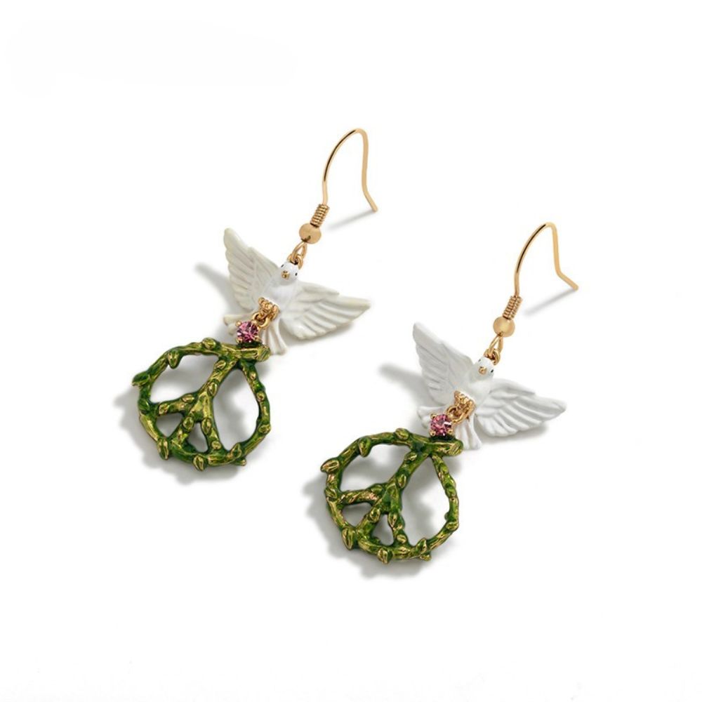 Peace Dove Earrings
