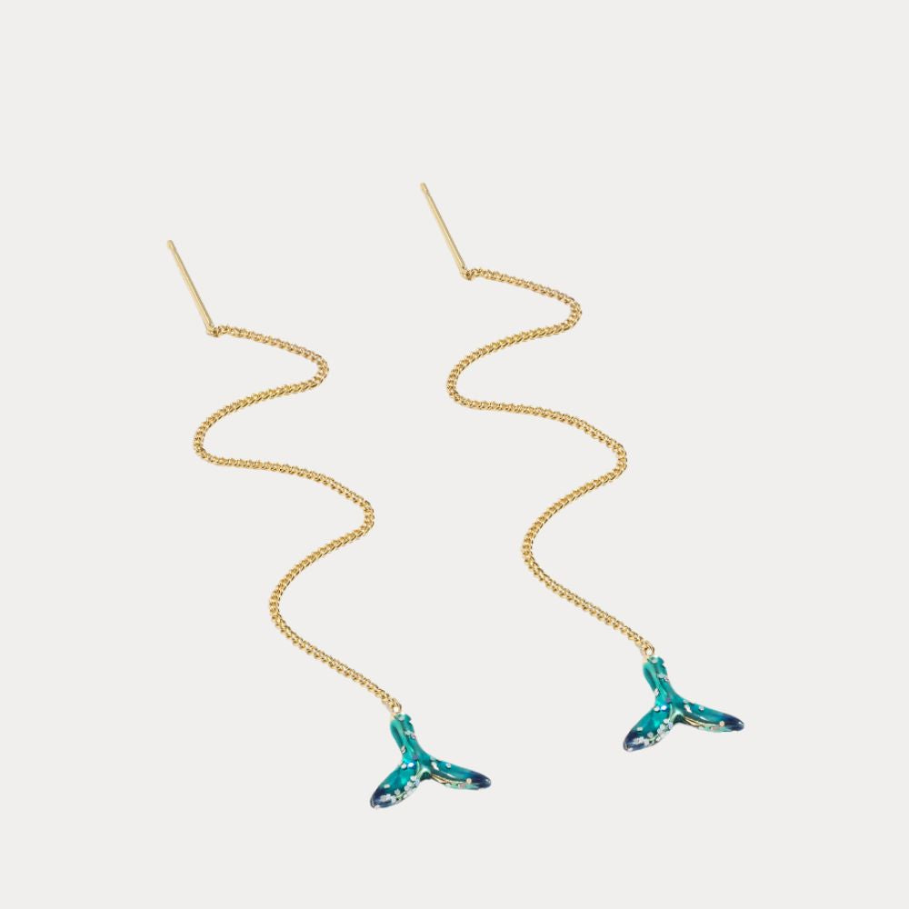 Mermaid Tail Earrings