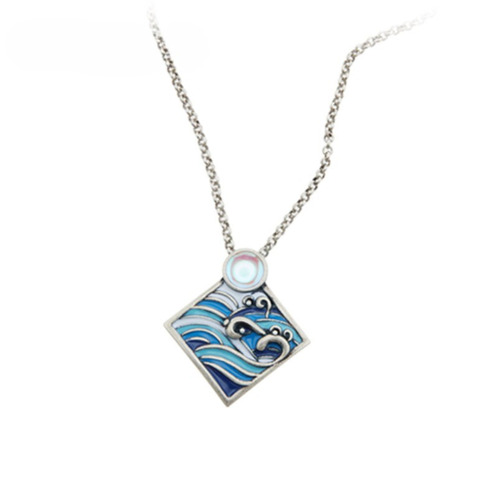 Moonlit Ocean Necklace