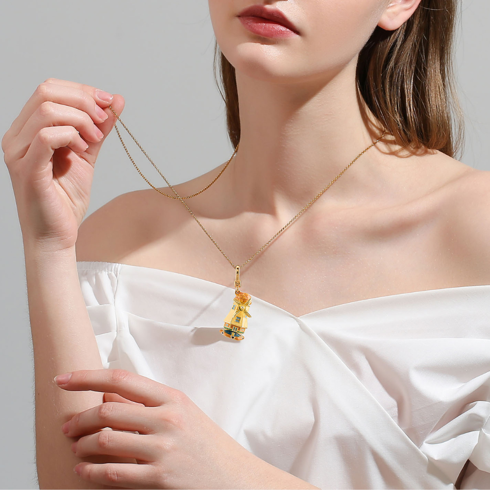 Windmill Charm Pendant