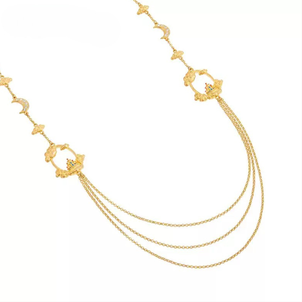 Castle in the Sky Layered Necklace
